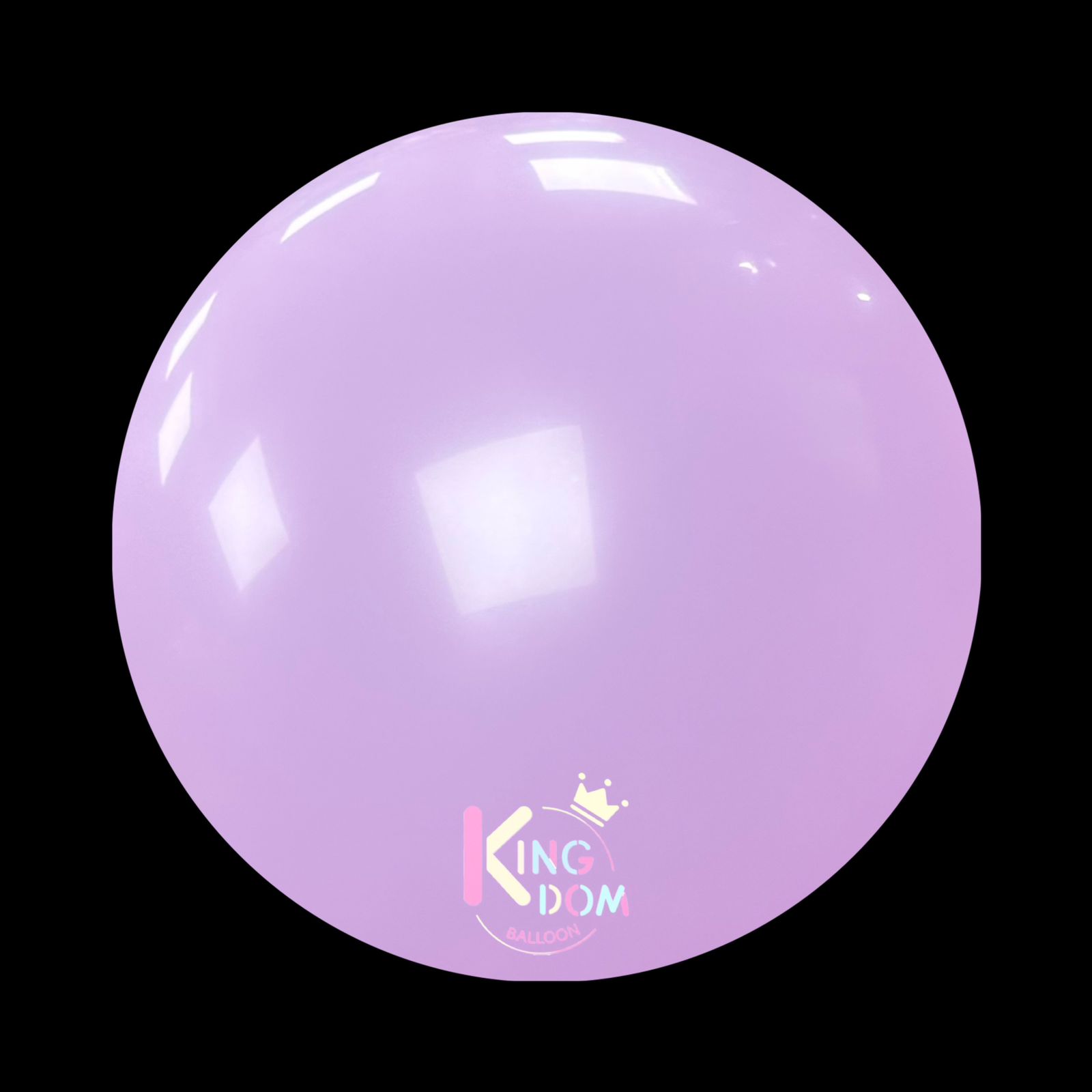 Globo Kingdom Balloon Pastel Lila X Pc Kingdom Balloom